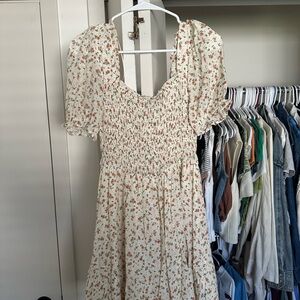 Floral mini dress